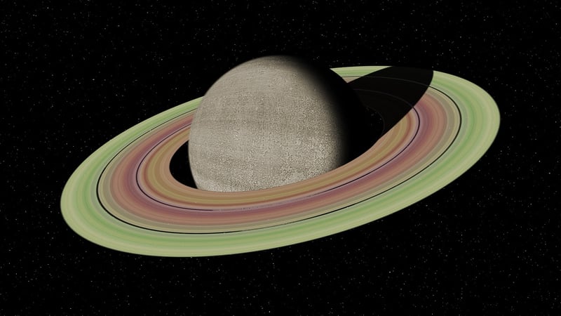 Saturn Ring Earrings